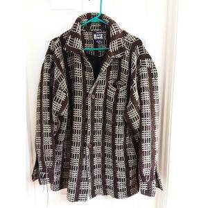 Base Camp Sweater, Women's Size XXL, Brown & Beige, Knit Thick, Non Lined, EUC